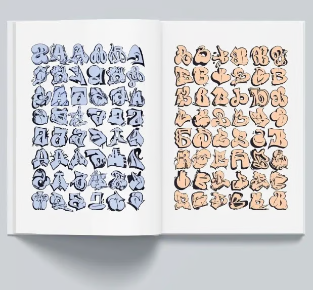 🎨🔠GRAFFLETTERS - COLLECTOR EDITION(📚HARDCOVER BOOK)