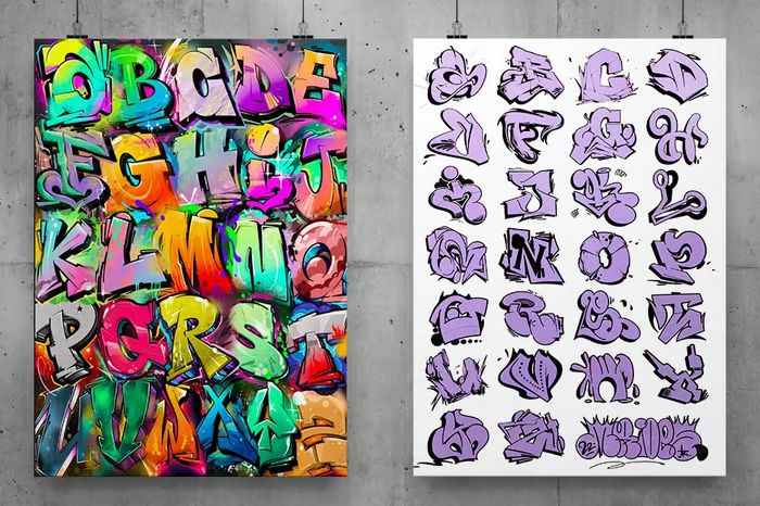 🎨🔠GRAFFLETTERS - COLLECTOR EDITION(📚HARDCOVER BOOK)