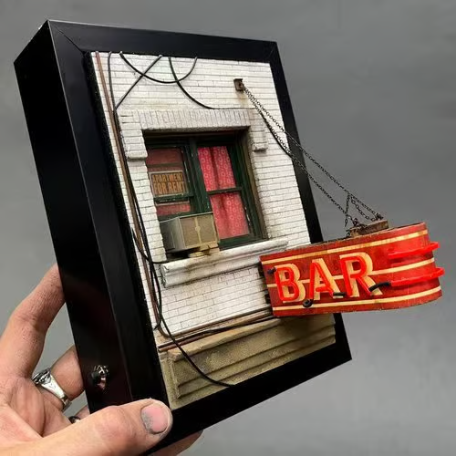 🔥LAST DAY 49% OFF-Record Store Retro Wall Light - Record Collector Gift✨3-Year Warranty