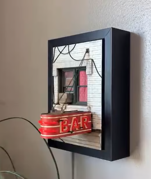 🔥LAST DAY 49% OFF-Record Store Retro Wall Light - Record Collector Gift✨3-Year Warranty