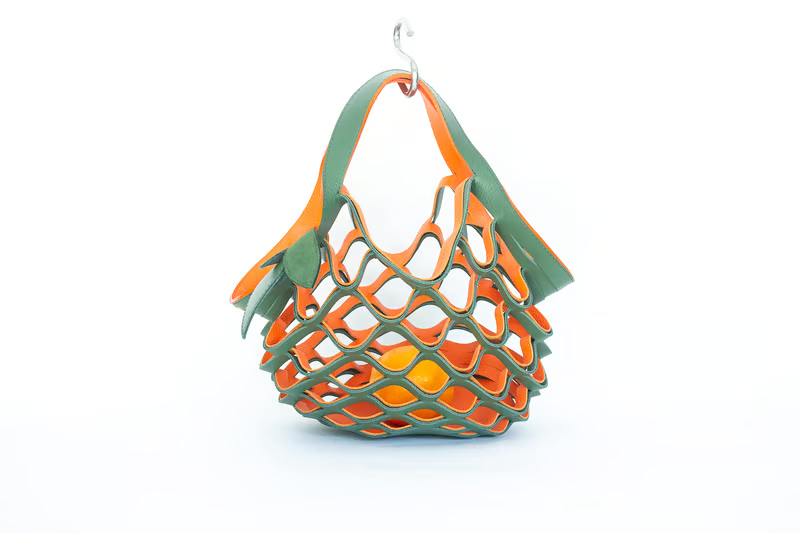 🔥Last Day: 49% OFF🔥The Zest Bag - Handmade Leather Folding Tote Bag