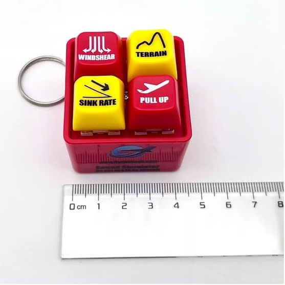 🔥LAST DAY 49% OFF-Pilot And Crew Alert Keychain EGPWS Warning Sound Simulator