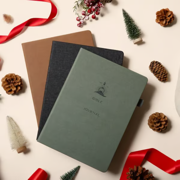 🙏🎁Christian Gift 50% OFF - Bible Verse Mapping Journal - Vegan Leather & Durability Line