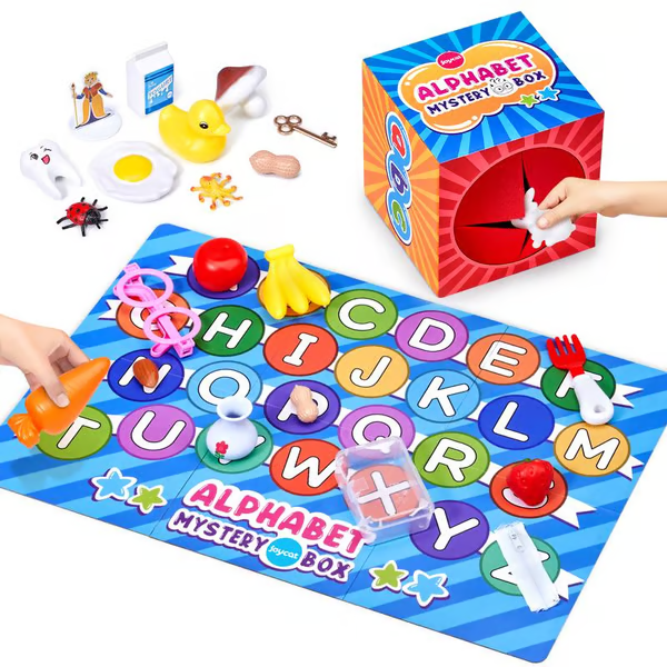 🔥Last Day 50% OFF - 26 PCS Letters Sorting Matching Game-Mystery Alphabet Box for Kids