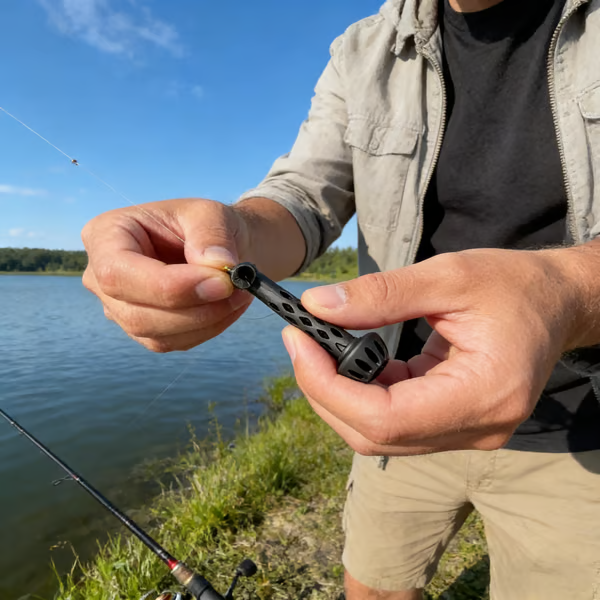 🎣 Fly Roost Magnetic Fly Threader – 🪝 Easily Thread & Knot Flies from Size 24 Up to Size 6