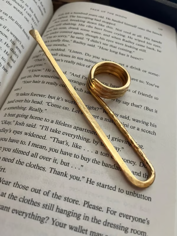 🔥2025 Hot Sale 49% OFF -Book Holder Ring Bookmark