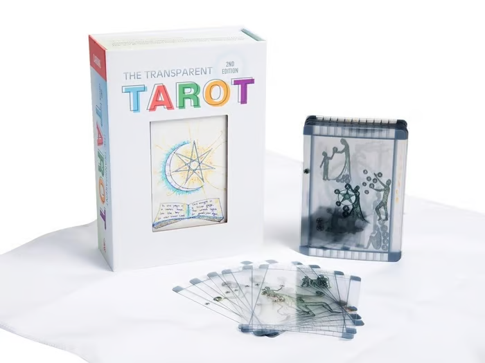 ⏰Historical Lowest Price: Save 49%-🃏The Transparent Tarot (2nd Editio