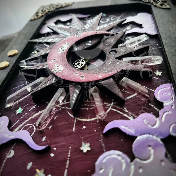 🔥Last Day 50% OFF -🧙🔮Handmade Witch Hidden Key Journal