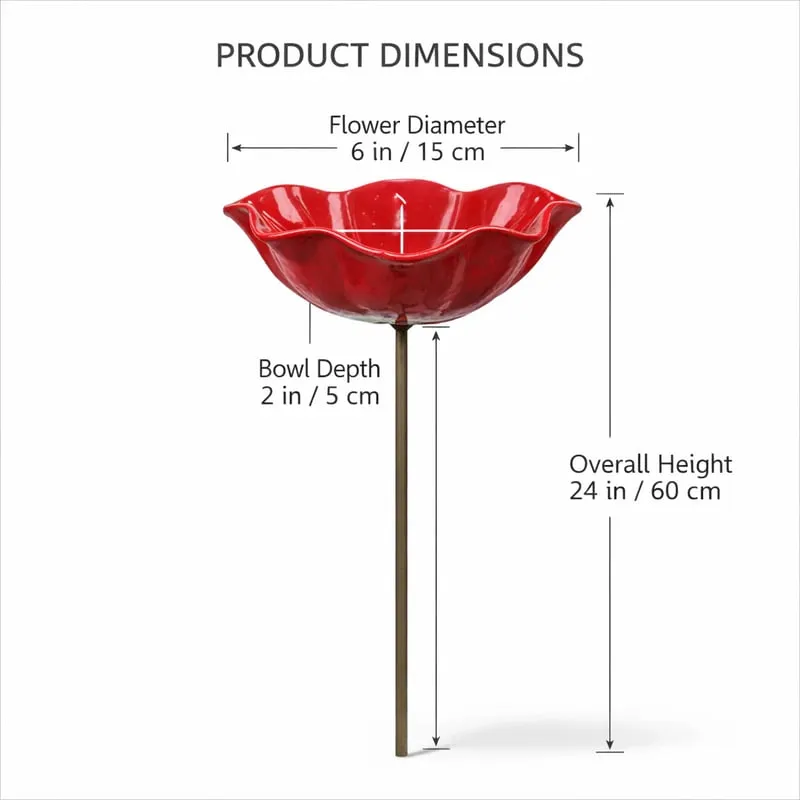 💖🎁2026 Mother's Day Gifts 🎁Handmade Metal Flower Garden Stake