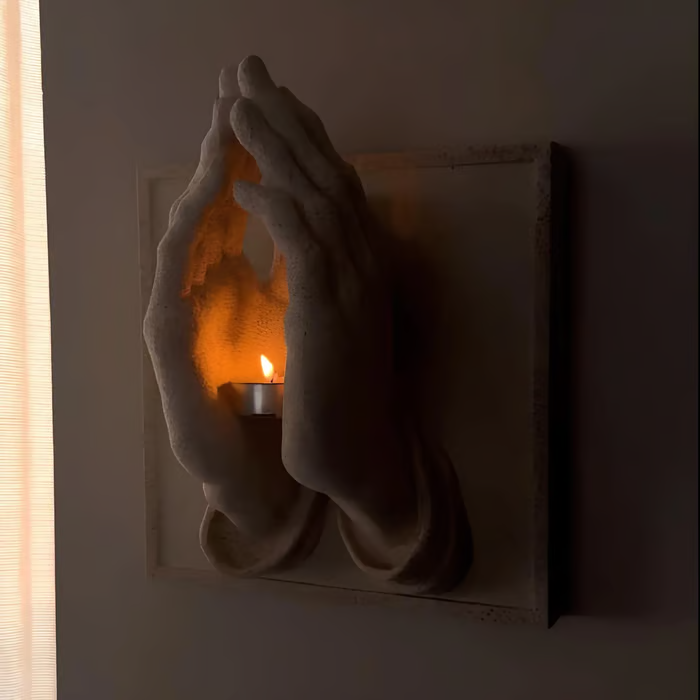🔥Only 28 Left -✝️🙏Praying Hands--A Perfect Blend of Warmth and Wishe
