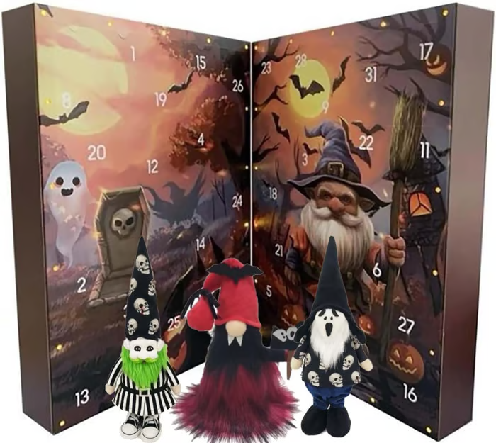 🎃 Spooky Handmade Gnomes Countdown Calendar 2025-Early Access 👻