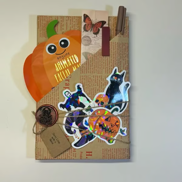 🔥Last Day 50% OFF 🎃📚Halloween Witch Blind Date with a Book🎁