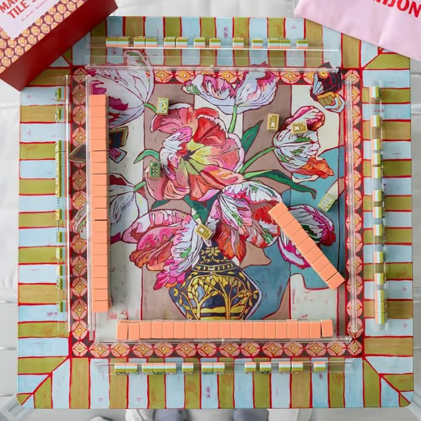 🔥Last Day 50% OFF -🀄Hand-Painted Mahjong Tiles Set