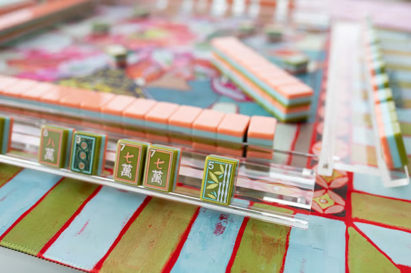 🔥Last Day 50% OFF -🀄Hand-Painted Mahjong Tiles Set