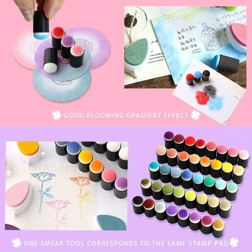 (🎅EARLY CHRISTMAS SALE-49% OFF) DIY sponge finger painting kit 💖 BUY 3 GET FREE SHIPPING-Festivesl