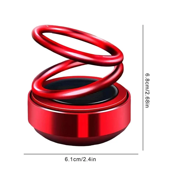 ✨Hot sale✨Solar Rotating Car Aroma Diffuser-Festivesl