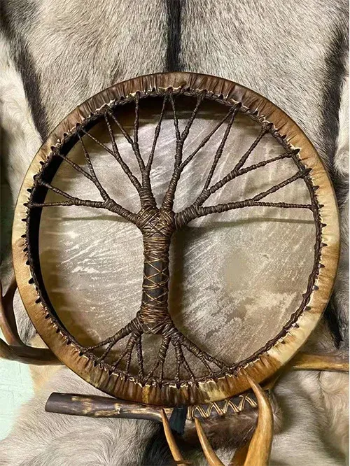🔥Hot Sale 42% OFF🌳Shaman Drums 'Tree of life' Spirit music-Festivesl