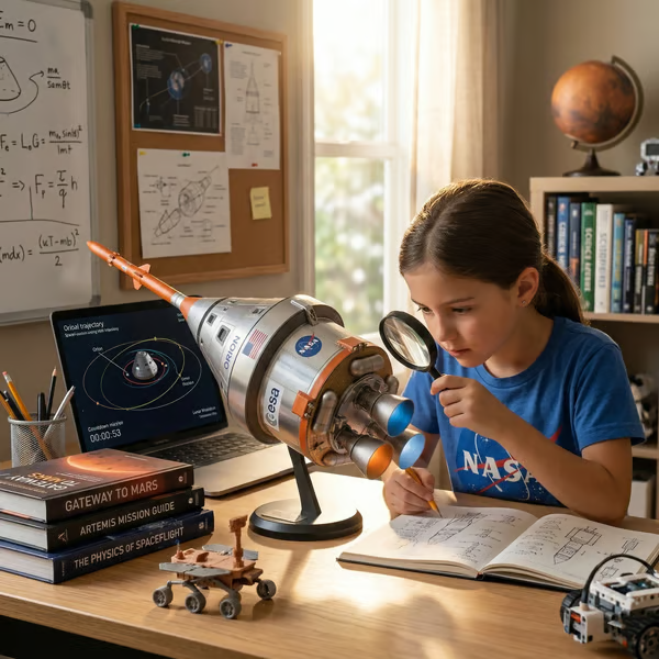 ⚡Free VIP Shipping | 🛰️Precision NASA Orion Spacecraft Model - High-Detail Metal Composite Replica with Pulsing LED Light Base-Festivesl