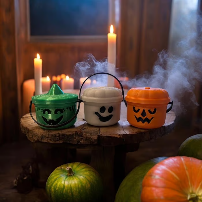 🔥LAST DAY 49% OFF- Spooky Mini Boo Bucket Figurines