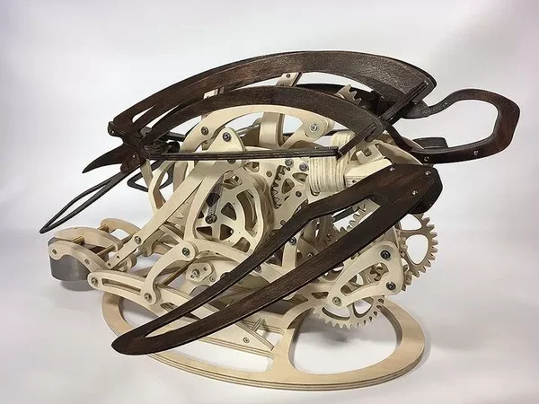 3D WOODEN MECHANICAL HUMMINGBIRD 🐦 + WOODEN MECHANICAL TURTLE 🐢 2 FREE SHIPPING-Festivesl