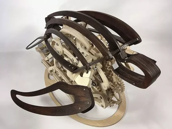 3D WOODEN MECHANICAL HUMMINGBIRD 🐦 + WOODEN MECHANICAL TURTLE 🐢 2 FREE SHIPPING-Festivesl