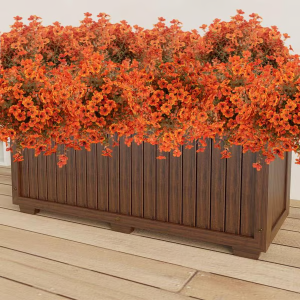 🔥🎃Halloween Discount🎃Realistic Fall Fake Flowers 12/24pcs UV Resistant