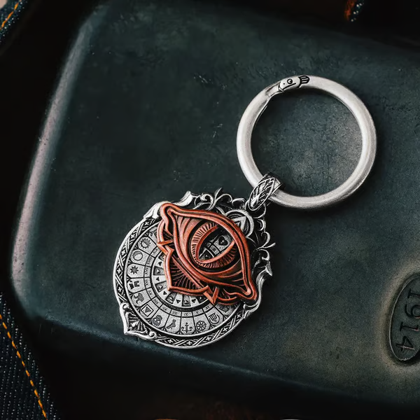 🔥LAST DAY 50% OFF👁️‍🗨️Handmade Tarot Vision Pendant: Connect to Cosmic Wisdom Anytime (❤Cheat Sheet Included)-Festivesl