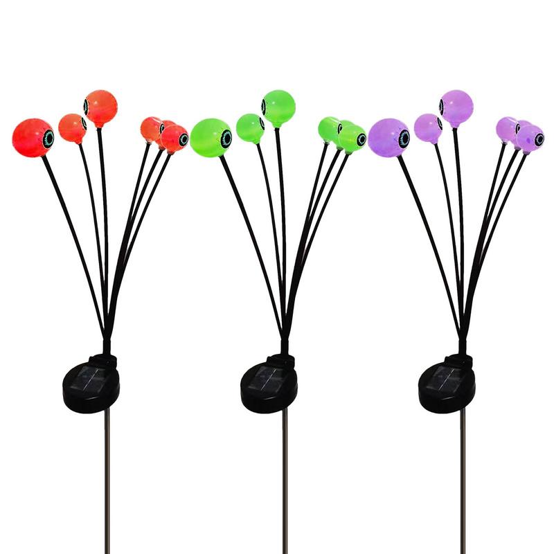 😈Early Halloween 50% OFF-Sale👻Halloween Solar Powered Scary Eyeball Lights-Festivesl