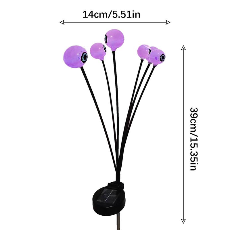 😈Early Halloween 50% OFF-Sale👻Halloween Solar Powered Scary Eyeball Lights-Festivesl