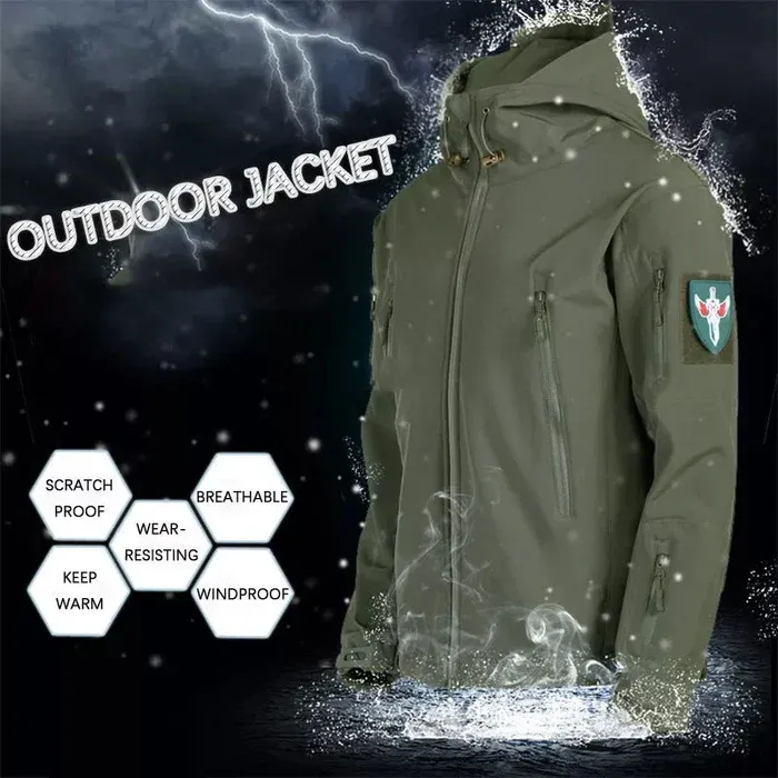 (🔥HOT SALE NOW 49% OFF) - Men's Windproof Waterproof Jacket-Festivesl
