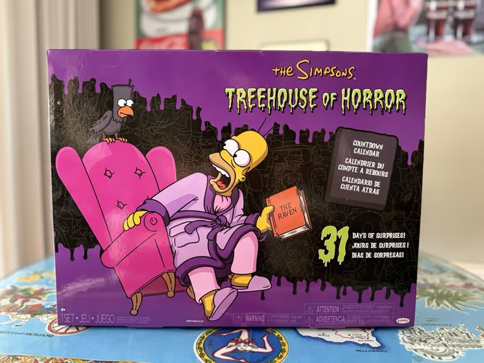 The Simpsons Treehouse of Horror 31 Day Advent Calendar