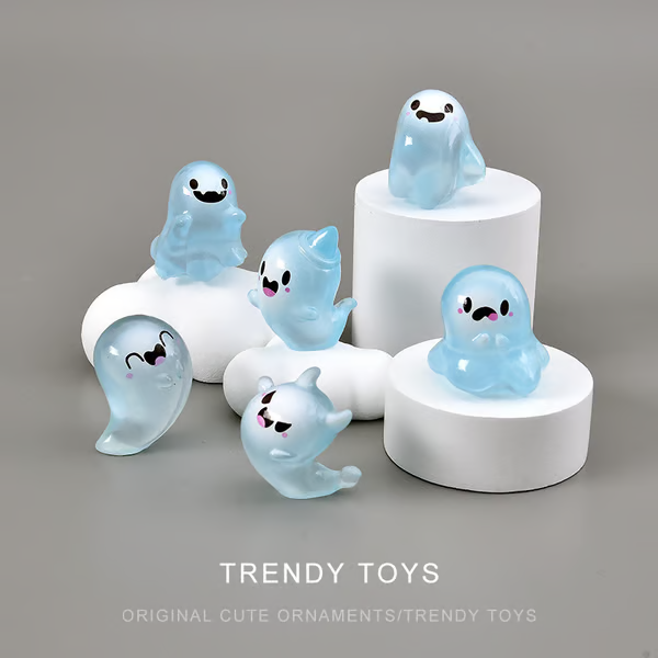 🔥Buy 1 Get 5 Free!!! - Mystery Glow-in-the-Dark Ghost Blind Box🗃️