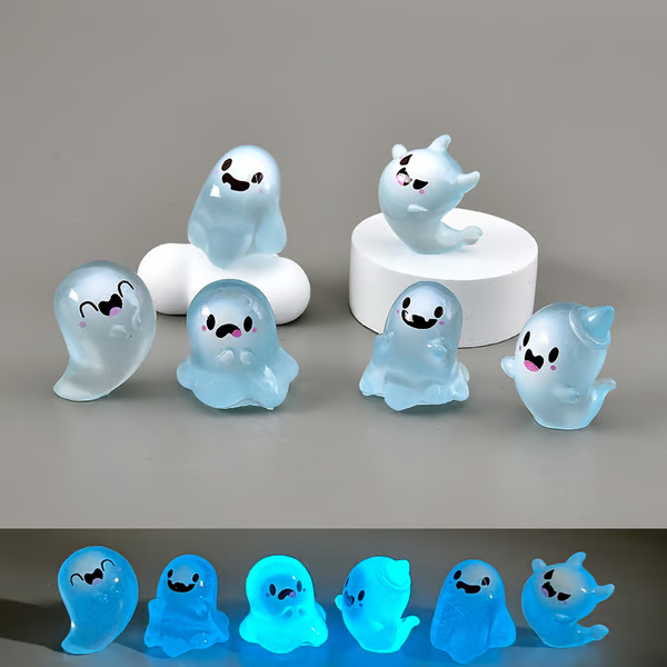 🔥Buy 1 Get 5 Free!!! - Mystery Glow-in-the-Dark Ghost Blind Box🗃️