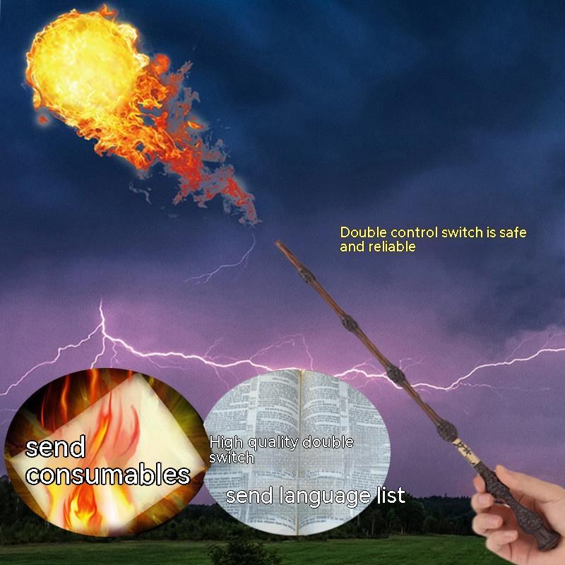 Harry Potter Fireball Wand - Halloween Christmas Birthday gifts - Up To 55% Off（Free shipping）-Festivesl