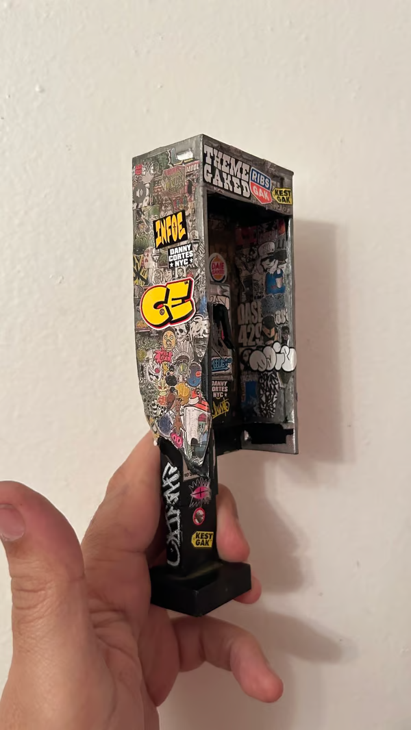 🔥LAST DAY 50% OFF-📞Miniature American Payphone in 1:12 Scale For Action Figure Displays / Toy Photography-Festivesl