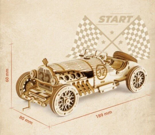 Hot Sale 48% OFF - Super Wooden Mechanical Model Puzzle Set(Buy 2 Free Shipping)-Festivesl