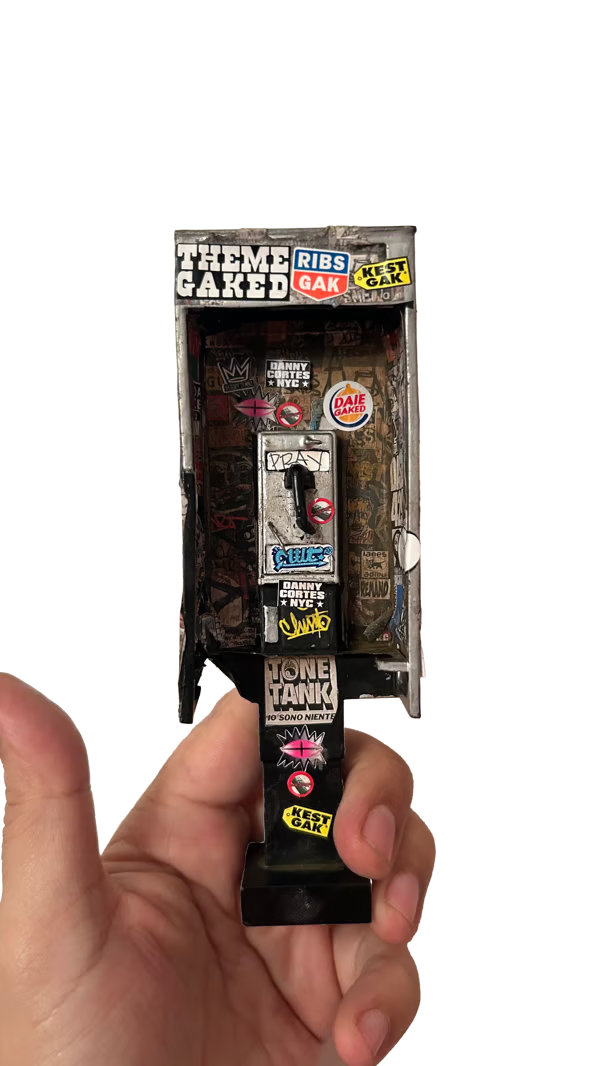 🔥LAST DAY 50% OFF-📞Miniature American Payphone in 1:12 Scale For Action Figure Displays / Toy Photography-Festivesl