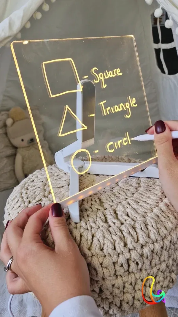 (🌲Early Christmas Sale🎁)-✨LED Note Board with Colors🎨-Festivesl