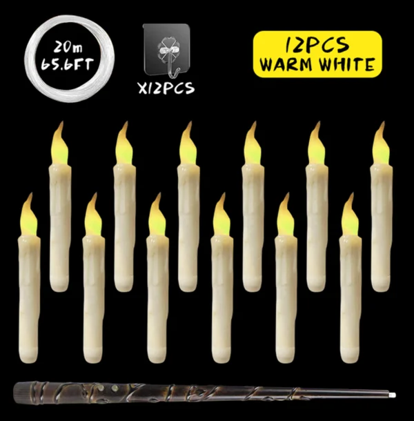 🔥Last Day Promotion 49% OFF🔥Magic Flameless Floating Candles🕯️-Festivesl