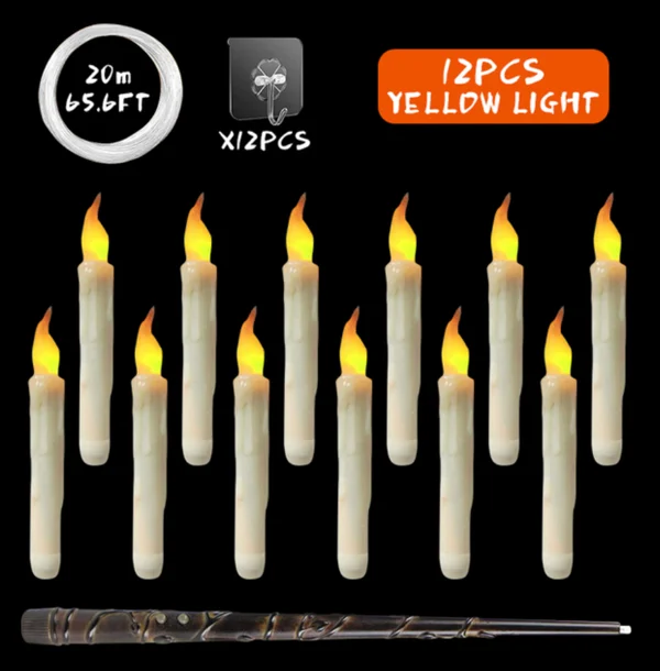 🔥Last Day Promotion 49% OFF🔥Magic Flameless Floating Candles🕯️-Festivesl