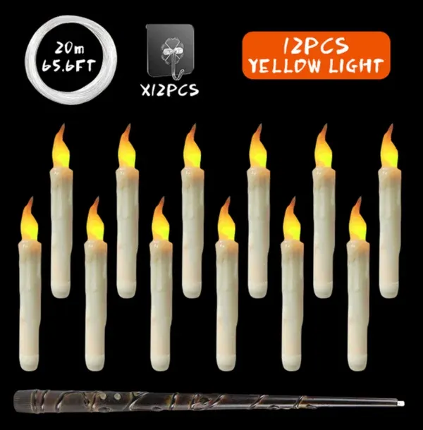 🔥Last Day Promotion 49% OFF🔥Magic Flameless Floating Candles🕯️-Festivesl
