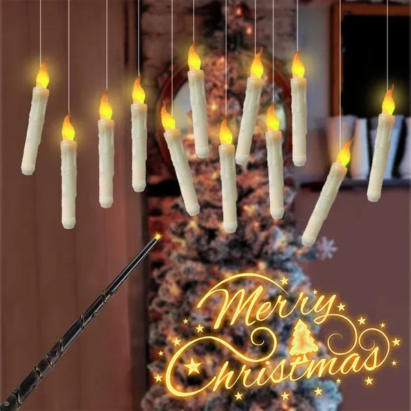 🔥Last Day Promotion 49% OFF🔥Magic Flameless Floating Candles🕯️-Festivesl