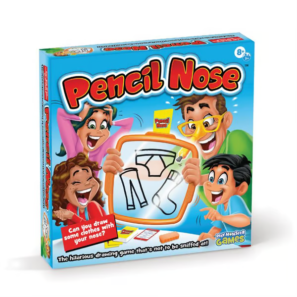 🖌️🎨Pencil Nose Family Drawing Game | Ages 8 to Adult - Spark Creativity. Connect & Play