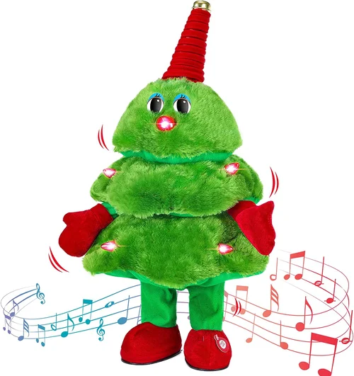 🎵Singing and Dancing Christmas Tree Toys🎄-👍Buy 2 Save 15%-Festivesl
