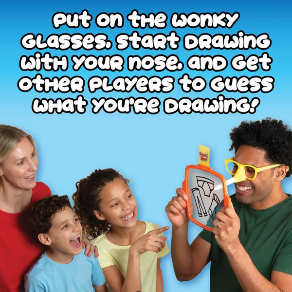 🖌️🎨Pencil Nose Family Drawing Game | Ages 8 to Adult - Spark Creativity. Connect & Play