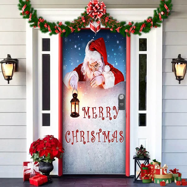 🎅2023 Christmas Door Covers🌲-Festivesl