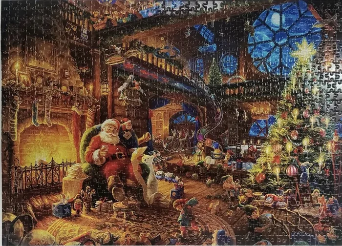 🎄🎅Christmas Calendar Jigsaw Puzzle 1008pcs🧩-Festivesl