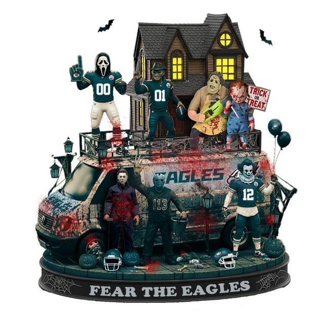 Full NFL X Horror Acrylic Plaque - Best Gift For Fans-Festivesl