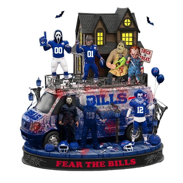 Full NFL X Horror Acrylic Plaque - Best Gift For Fans-Festivesl