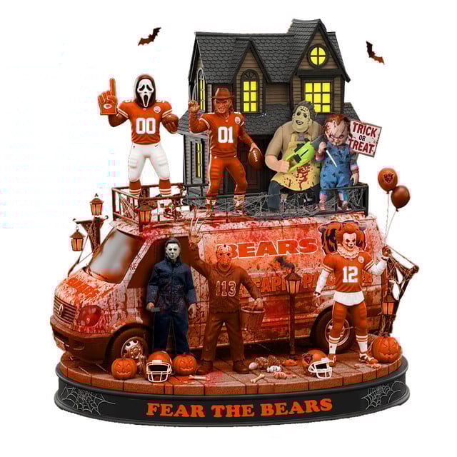 Full NFL X Horror Acrylic Plaque - Best Gift For Fans-Festivesl